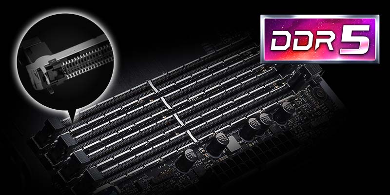 DDR5 Memory Reinforced DIMM Slot